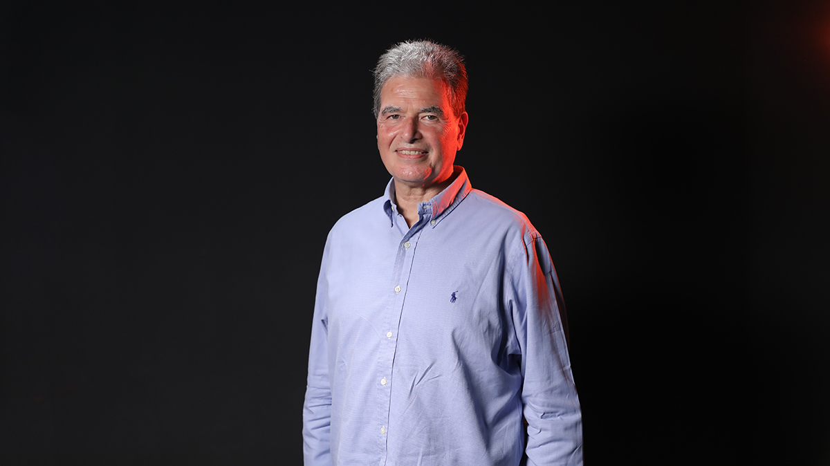 رئيس نادي بيروت فيرست كلوب نديم حكيم. (النهار)