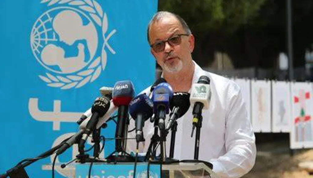 Ted Chaiban au chevet de l'UNICEF durant l'heure la plus sombre du Liban