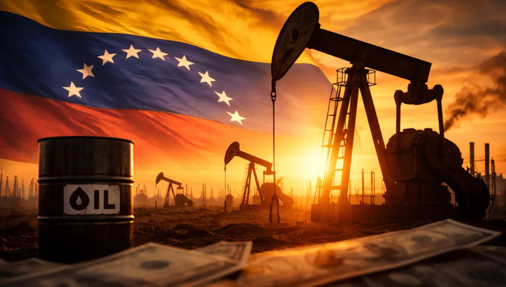 Caricature américaine sur le lien pétrole-or-drogue