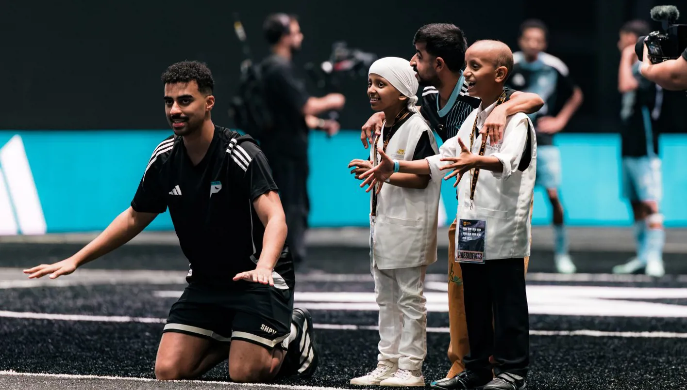 Saudi Children's Dream Comes True at Kings League MENA