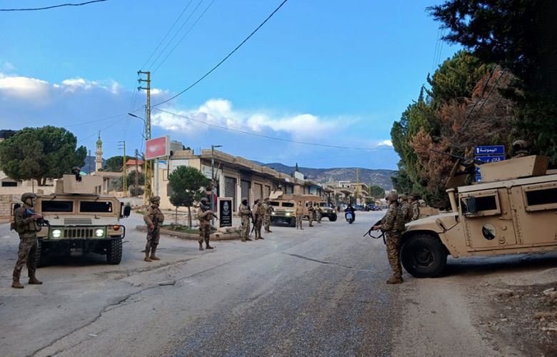 انتشار الجيش اللبناني (قيادة الجيش).