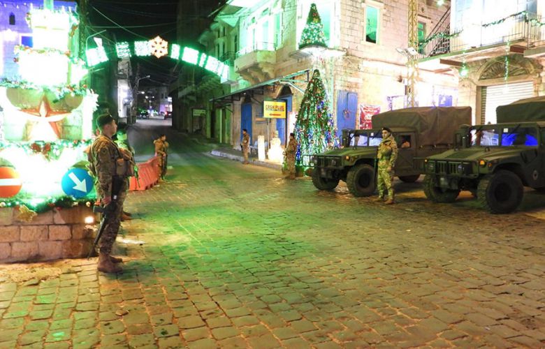 انتشار الجيش اللبناني (قيادة الجيش).