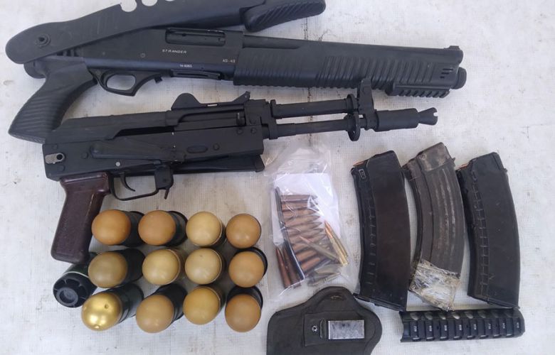 صورة للمضبوطات (الجيش اللبناني).