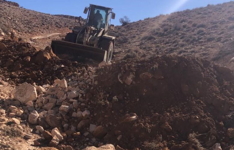 إغلاق معابر غير شرعية في البقاع الشمالي (الجيش اللبناني).