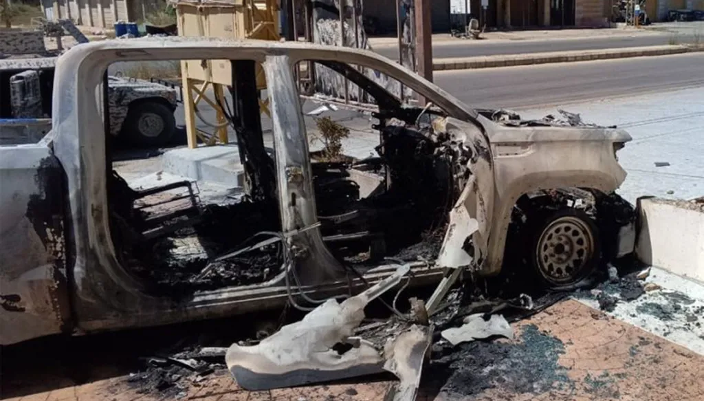 إصابة ضابط وجندي بغارة إسرائيلية استهدفت آلية للجيش اللبناني جنوباً