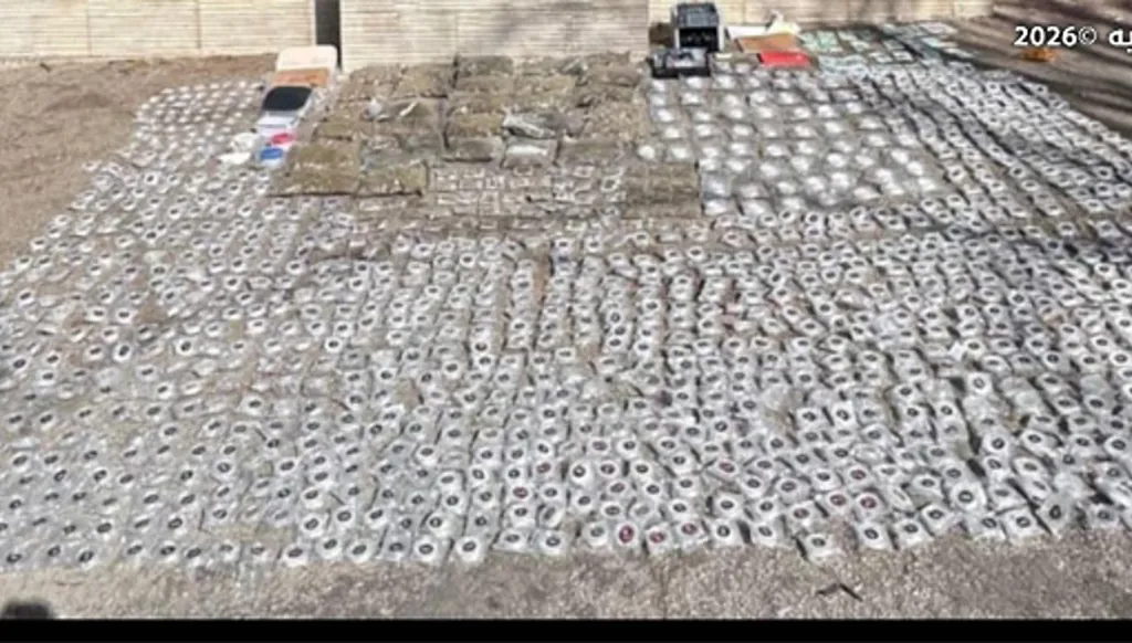 الجيش اللبناني: عملية دهم وضبط كمية كبيرة من المخدرات ومبلغ مالي مزوّر