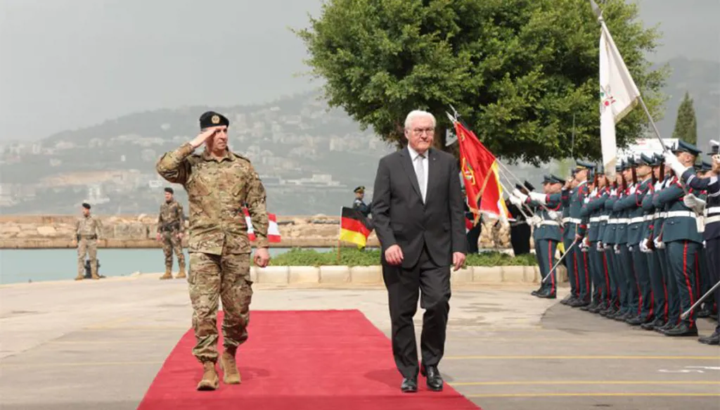 قائد الجيش اللبناني: زيارة الرّئيس الألماني تعكس عمق العلاقة بين البلدين