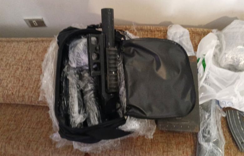 صورة للمضبوطات (الجيش اللبناني).