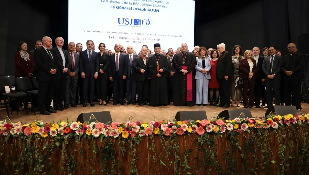 دكّاش في ذكرى تأسيس الجامعة اليسوعيّة الـ150: من يحمل الرجاء هو من يعمل ويحوّل الأمل إلى فعل ملموس