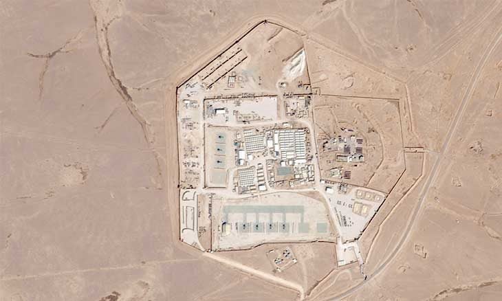 قاعدة التنف في جنوب شرق سوريا (أرشيفية)