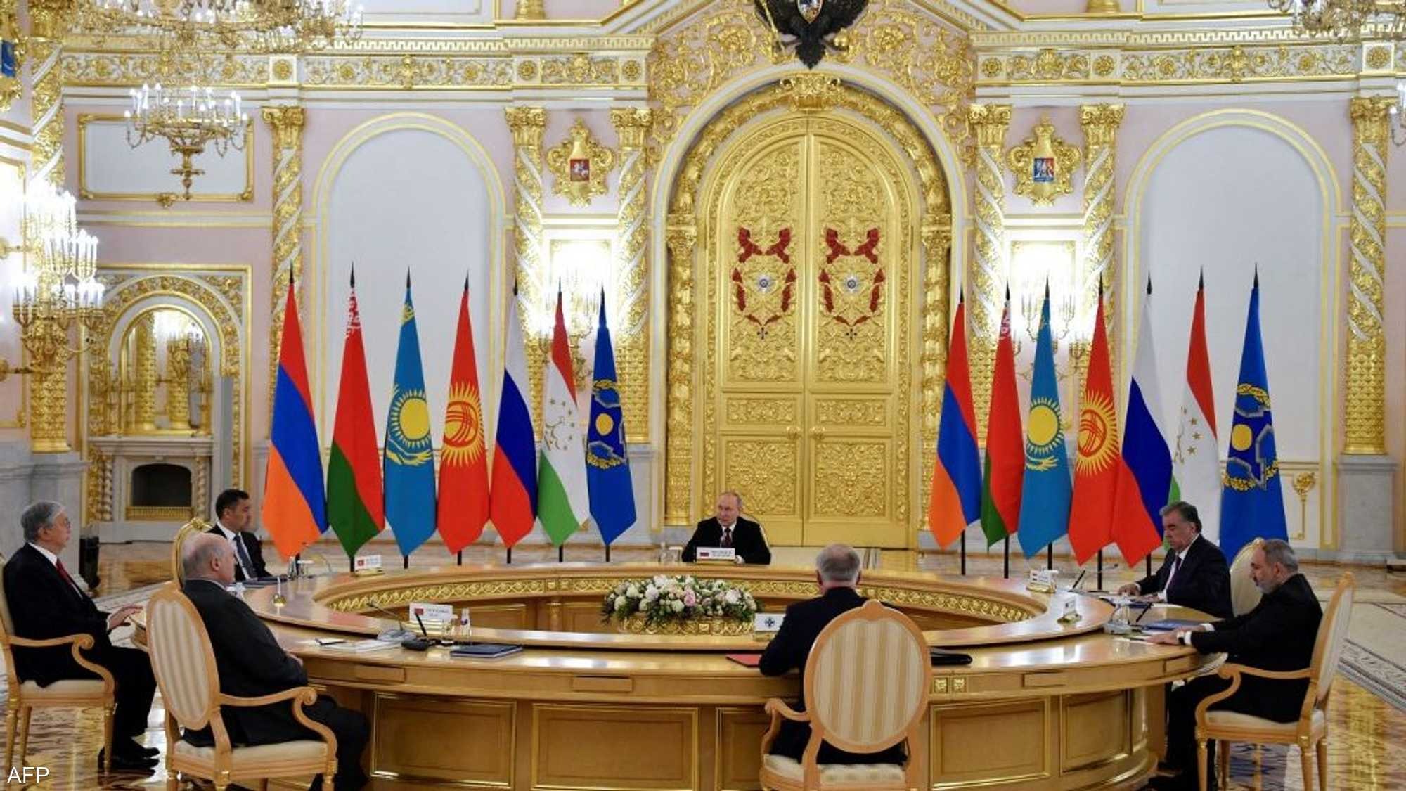 قمة لمنظمة معاهدة الأمن الجماعي في موسكو. (وكالات)