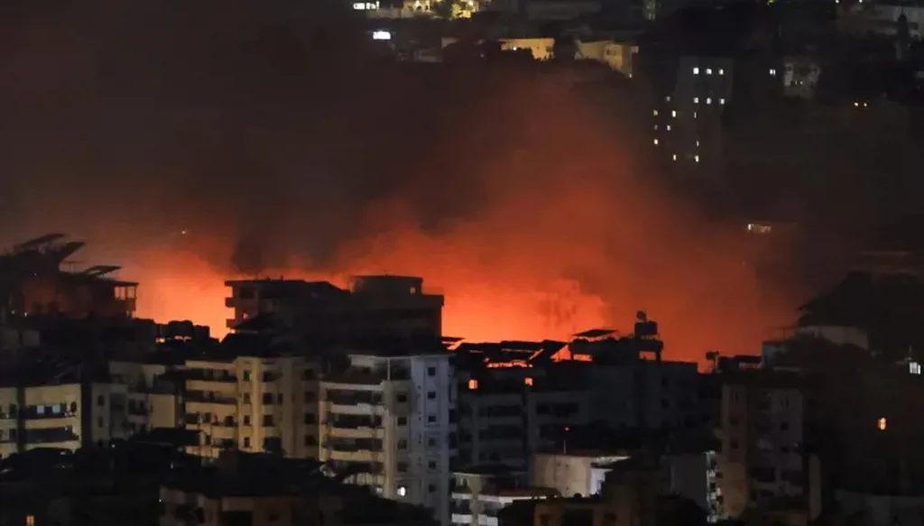 "حزب الله" يصعّد... إعلام عبري: نحو 40 صاروخاً تجاه حيفا (فيديو)