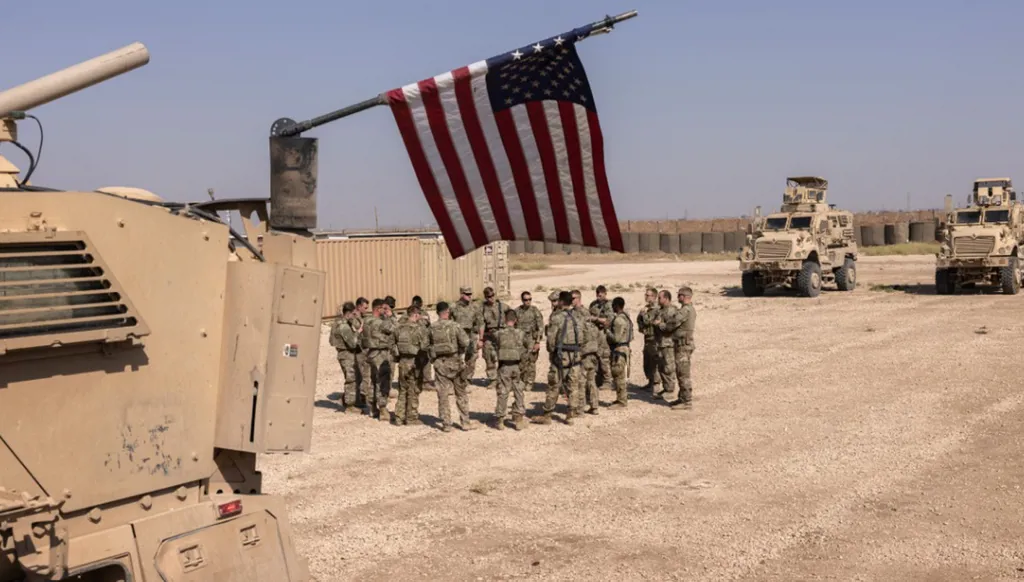 بدء انسحاب القوات الأميركية من قاعدة الشدادي في الحسكة