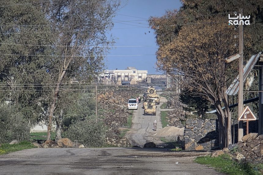 قوات إسرائيلية في مناطق القنيطرة-2 (سانا)