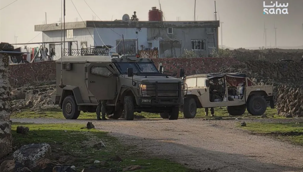 توغّل وانسحاب للقوات الإسرائيلية بريف القنيطرة الشمالي