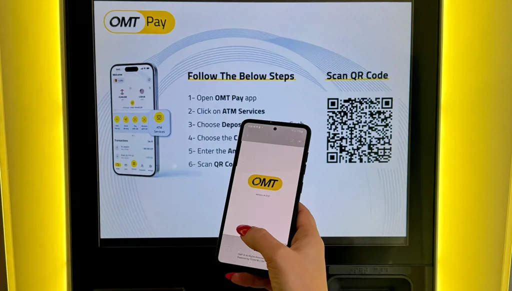 OMT تُطلق الصرّاف الآلي الأوّل من نوعه في لبنان