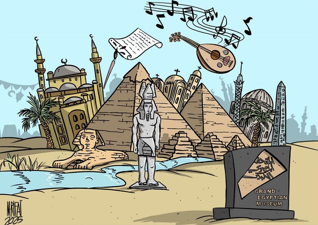 رسمة لمحمد الرفاعي من الأردن.