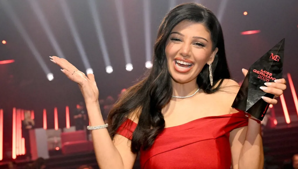 شابة من أصول سورية تفوز بلقب ملكة جمال ألمانيا (فيديو)