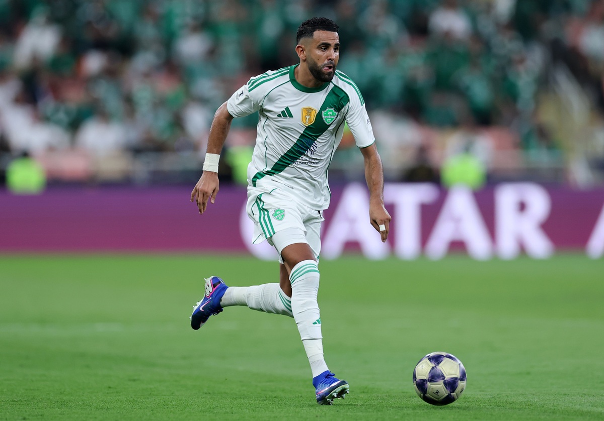 رياض محرز. (وكالات)