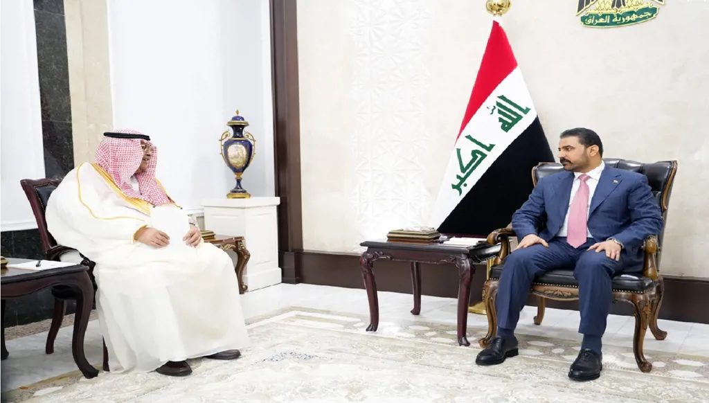 علي الزيدي يلتقي برئيس جهاز الاستخبارات السعودية في بغداد