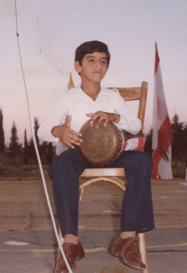 روني برّاك في مرحلة الطفولة