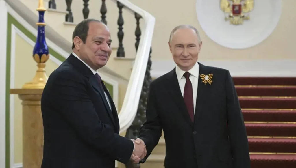 Russia and Egypt push for halt to hostilities in the Middle East