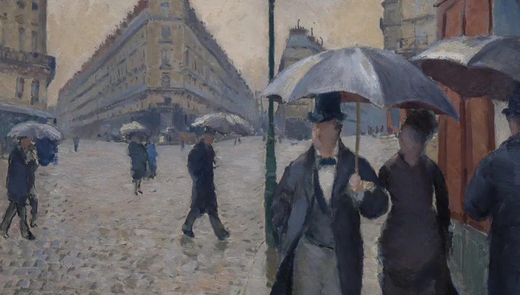 معرض فرنسي يكشف جماليات المطر في لوحات كبار الفنانين
