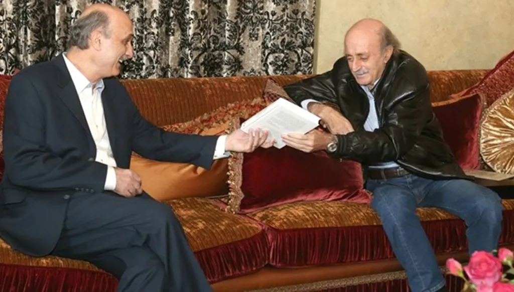 سمير جعجع يرد على وليد جنبلاط: اتفاقية الهدنة كانت الأساس لكننا دسناها تحت الأقدام منذ 1964