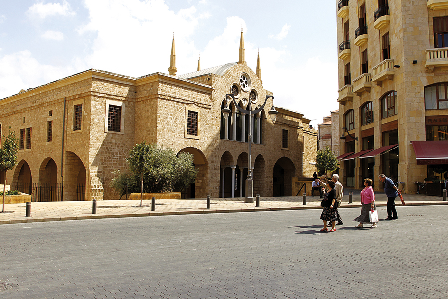إعادة إعمار وسط بيروت أنجزت طرقاً وبنية تحتية ومساحات عمرانية عالية الجودة (الموقع الرسمي للجيش اللبناني)
