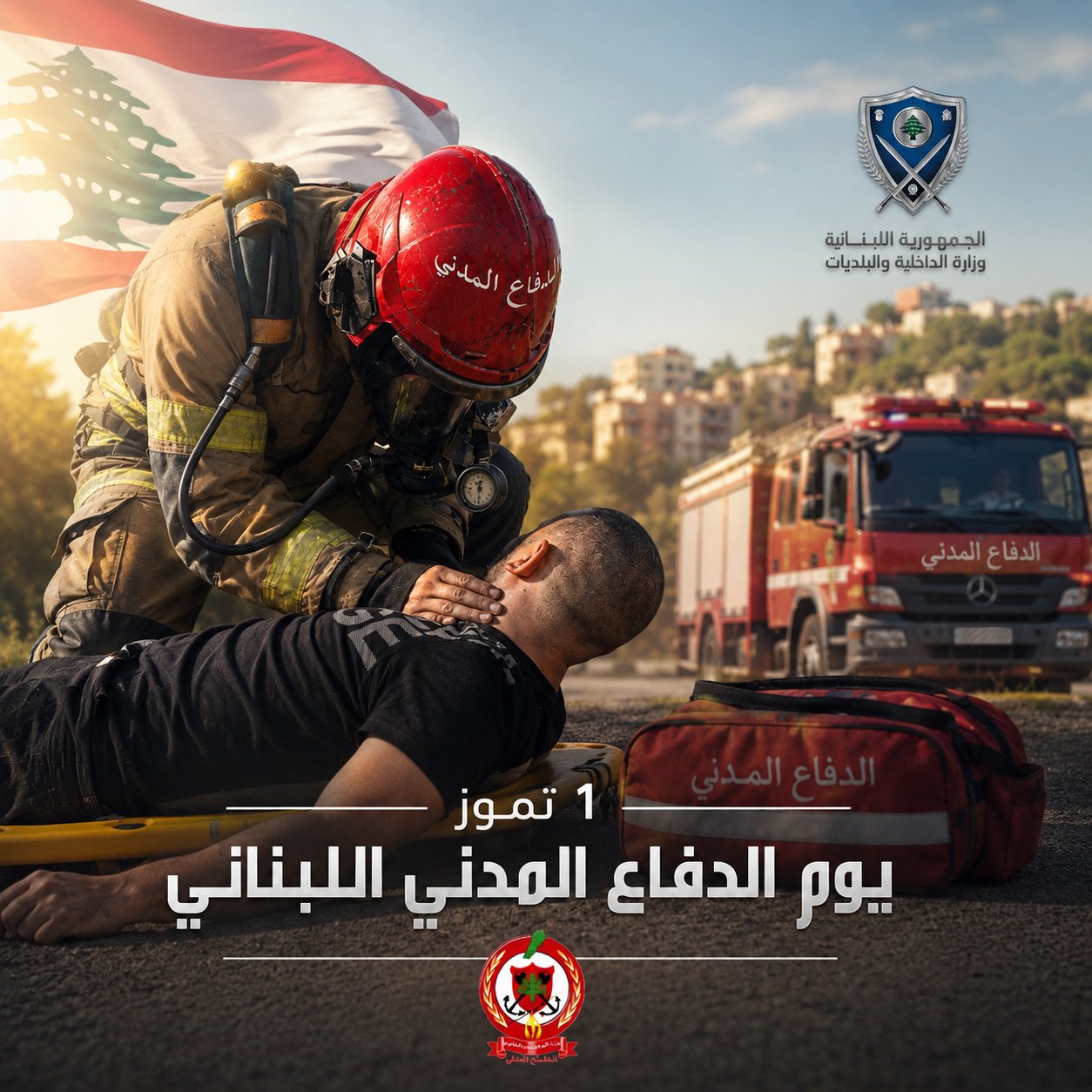 صورة نشرتها وزارة الداخلية والبلديات اللبنانية (وزارة الداخلية)