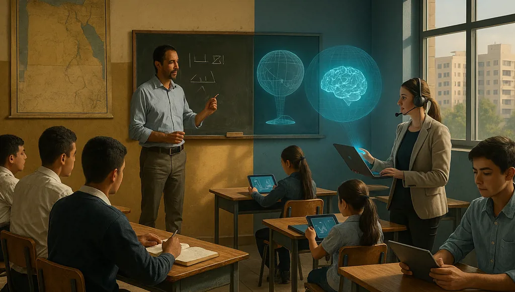 بين الثابت والمتحوّل: الذكاء الاصطناعي وتحدّيات فلسفة التعليم في مصر