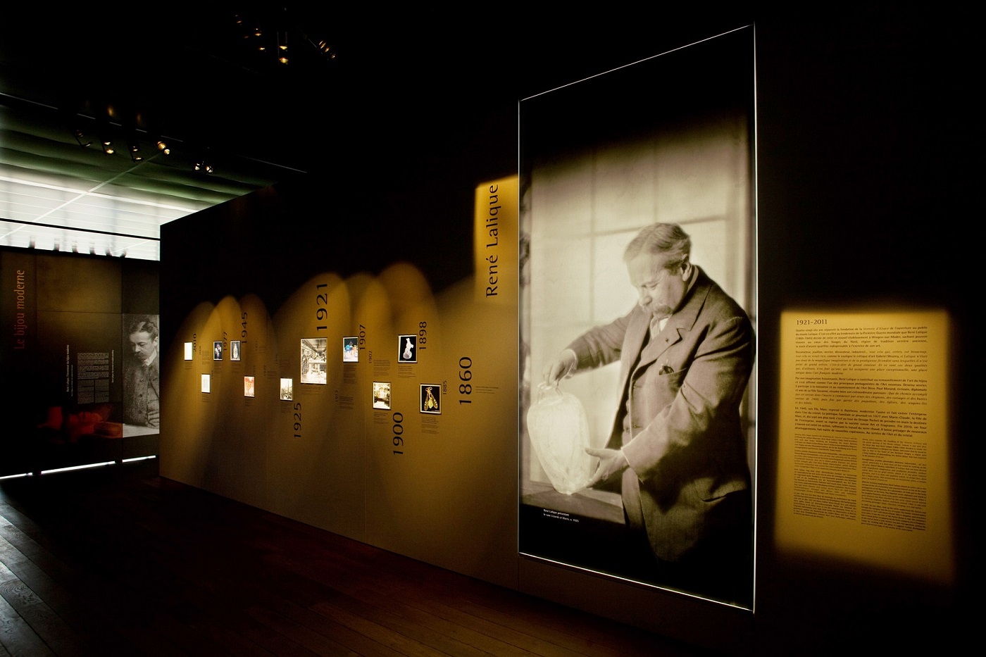 سيرة رينه لاليك داخل متحفه.