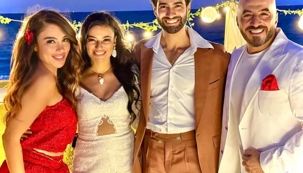 ثراء جبيل تحتفل بزفافها الثاني من زوجها مختار الديناري (فيديو)