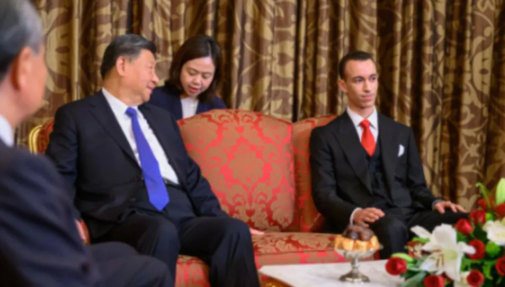 إعلام رسمي: الرئيس الصيني زار المغرب والتقى بولي العهد