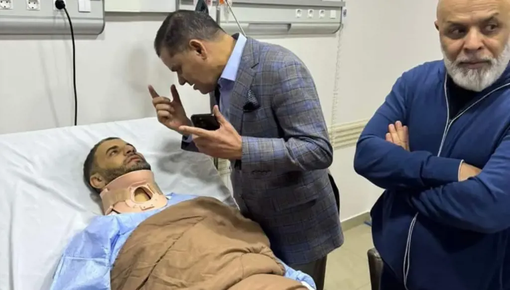 إصابة وزير الداخلية الليبي إثر سقوطه عن حصانه (فيديو)