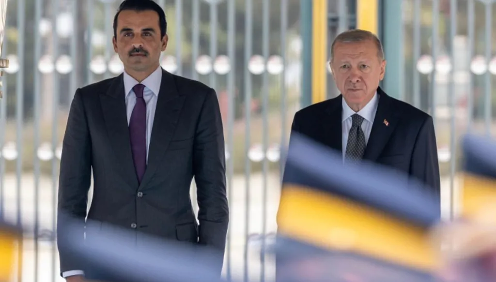 الشيخ تميم وأردوغان يبحثان العلاقات الاستراتيجية والأوضاع الإقليمية