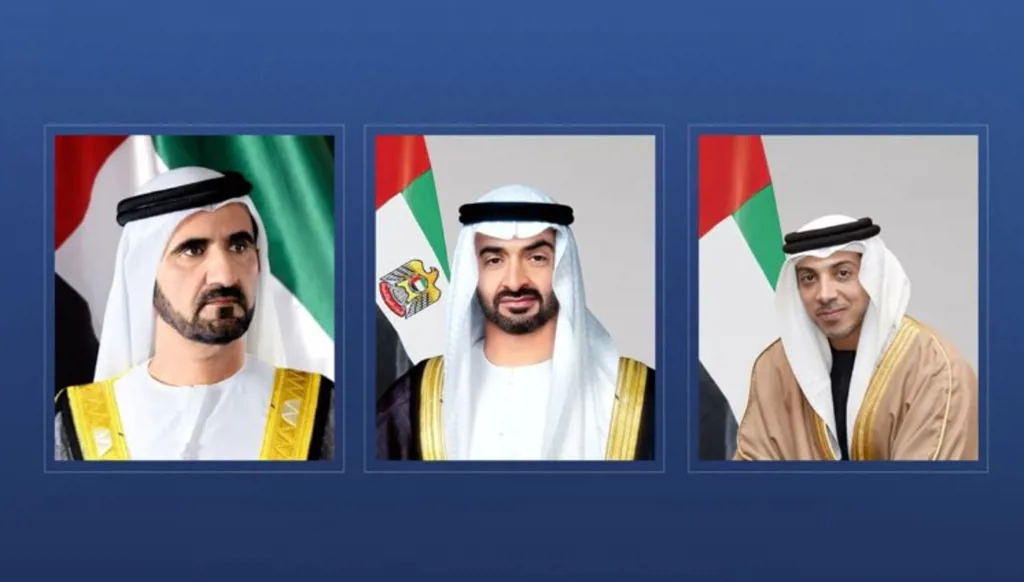 الرئيس الإماراتي ونائباه يهنئون دونالد ترامب