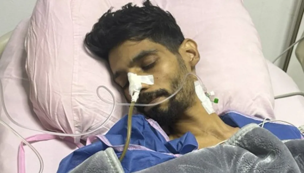 لاعب الزمالك إبراهيم شيكا في حالة صحية صعبة: اِدعوا لي (فيديو)