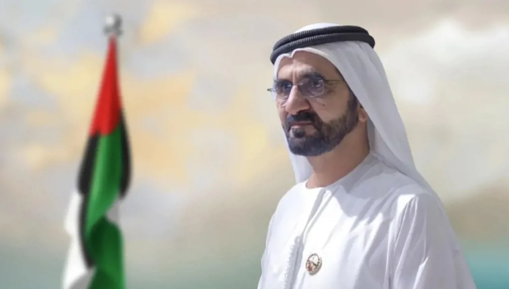 ‎محمد بن راشد ومنصور بن زايد يهنئان رئيس الوزراء اللبناني