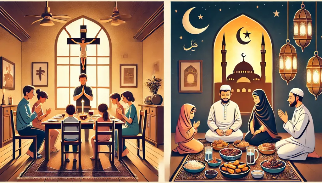 الأب باسم الراعي والقاضي محمد نقري يكتبان في "النهار" عن تزامن رمضان والصوم الكبير