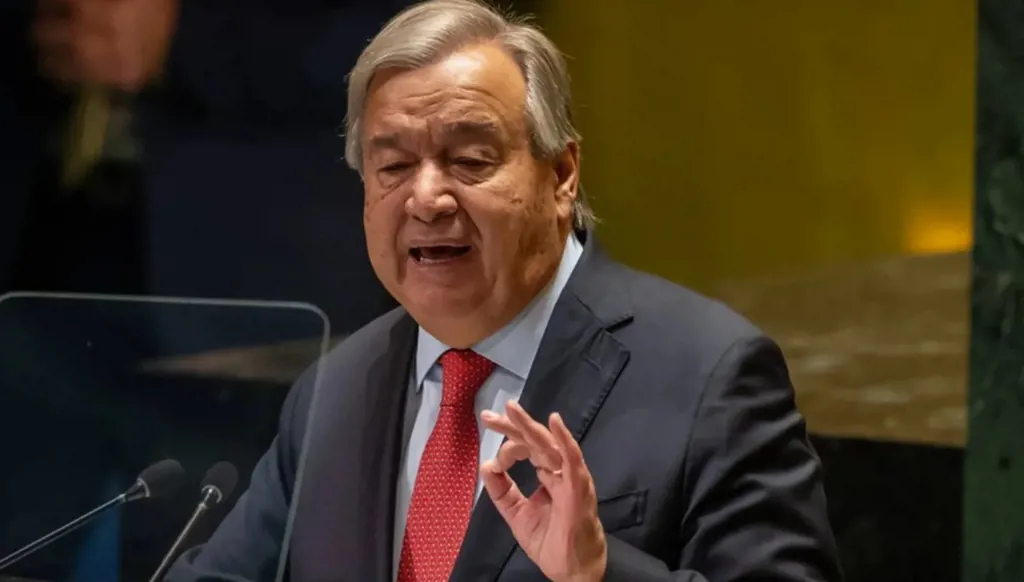 غوتيريش: مستعدون لدعم الخطة العربية