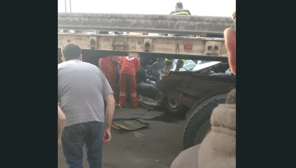 بالفيديو- حادث سير مروّع على أوتوستراد حالات- جبيل... سقوط 3 قتلى و3 جرحى!