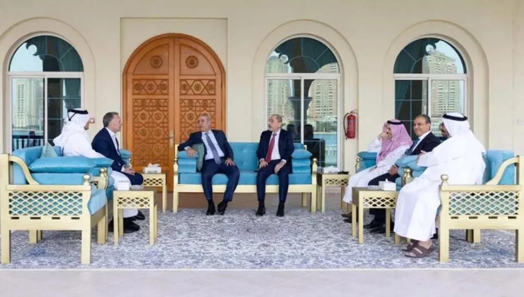 بيان اجتماع الدوحة: الاتفاق على استمرار التشاور بشأن الخطة العربية لإعمار غزة