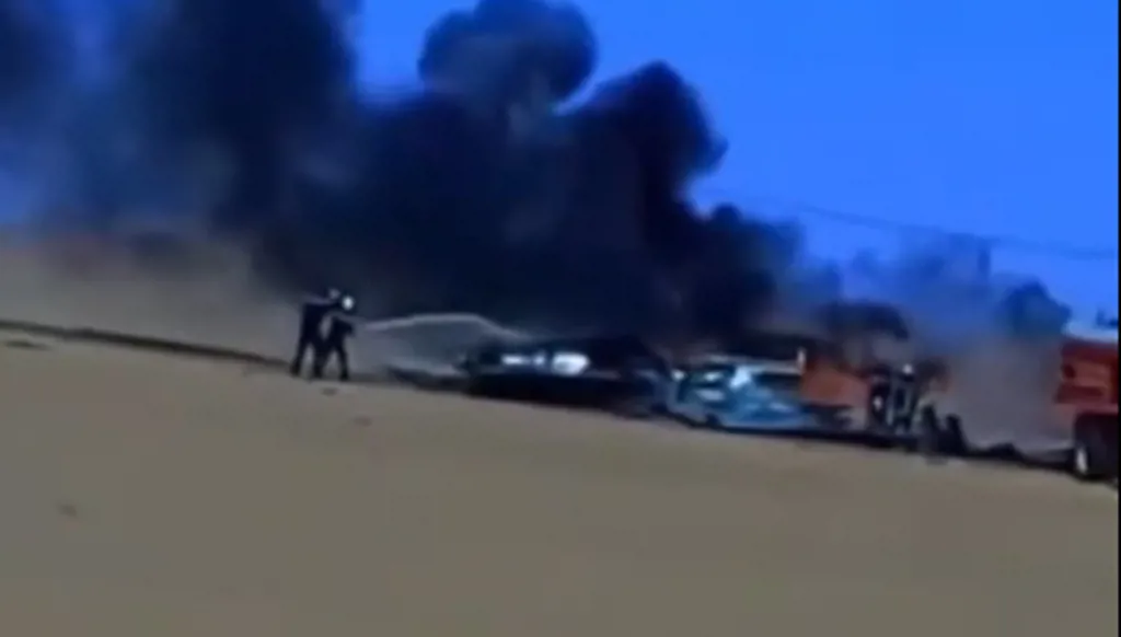 تحطم مقاتلة عسكرية في الجزائر ومقتل قائدها (فيديو)