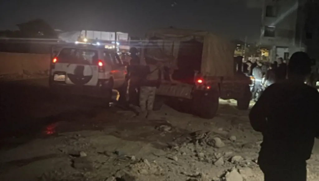 بالصور- الجيش اللبناني يتفقد المكان الذي تحدث عنه أدرعي في الشويفات