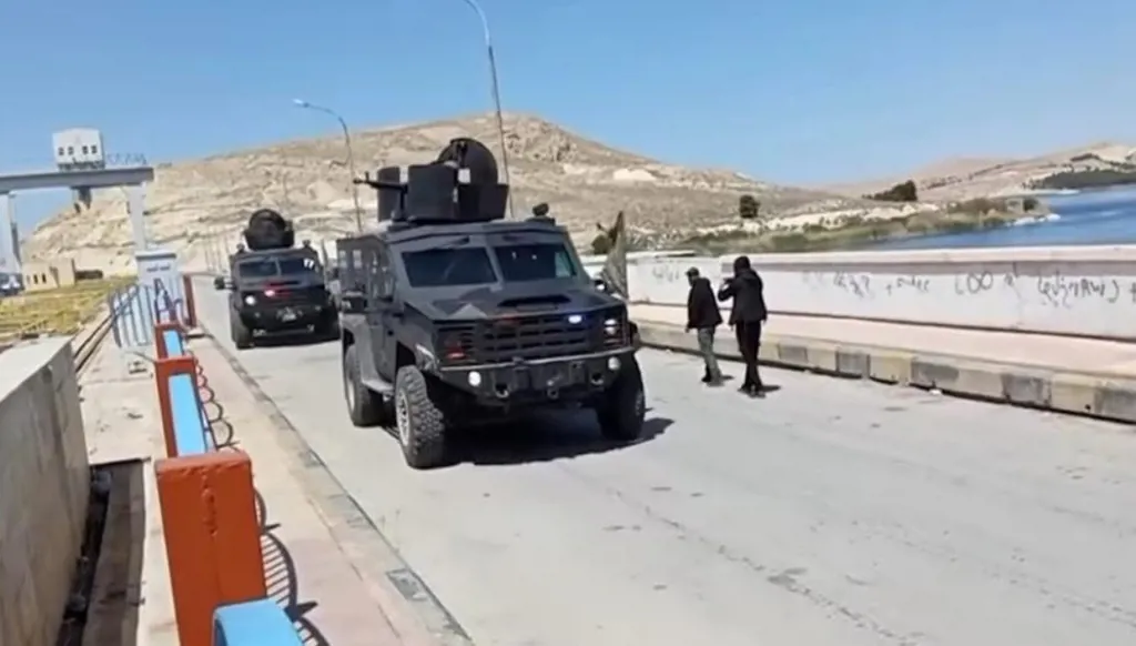 الأمن العام السوري يدخل سد تشرين تنفيذاً للاتفاق مع قوات سوريا الديموقراطية