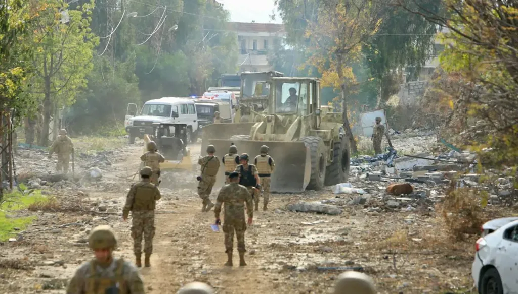 الجيش اللبناني يفكك معظم بنية حزب الله في المنطقة الحدودية مع إسرائيل