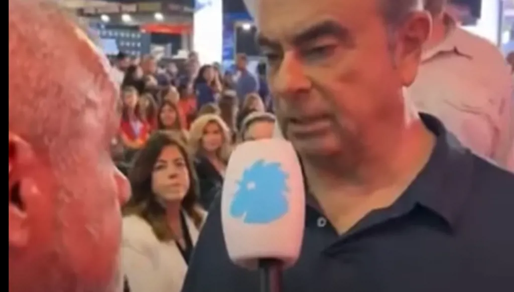 كارلوس غصن يتحدث لـ"النهار" على هامش افتتاح فعاليات OMT beirut sports Festival