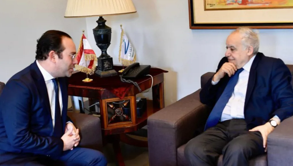 سلامة يبحث ومدير البنك الاوروبي الإعمار والتنمية في دعم مشاريع وزارة الثقافة