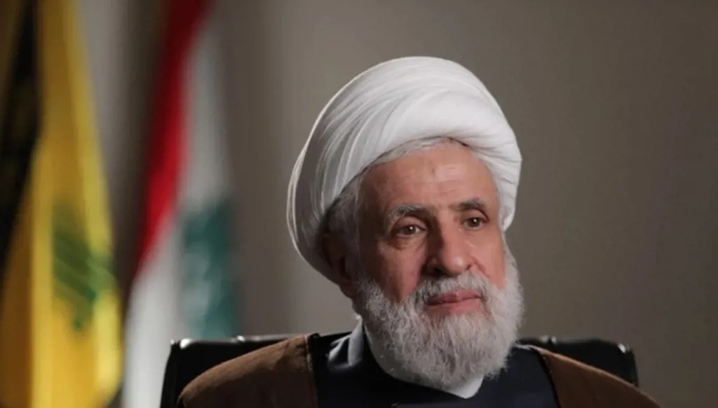 نعيم قاسم: لن نقبل ببقاء الاحتلال ‏الاسرائيلي على أي شبرٍ من ‏أرضنا